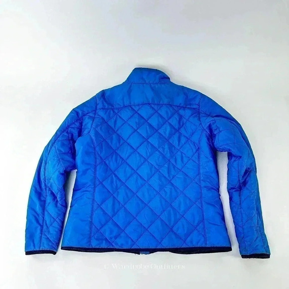 Blue Quilted Lands' End Jacket - Picture 5 of 5